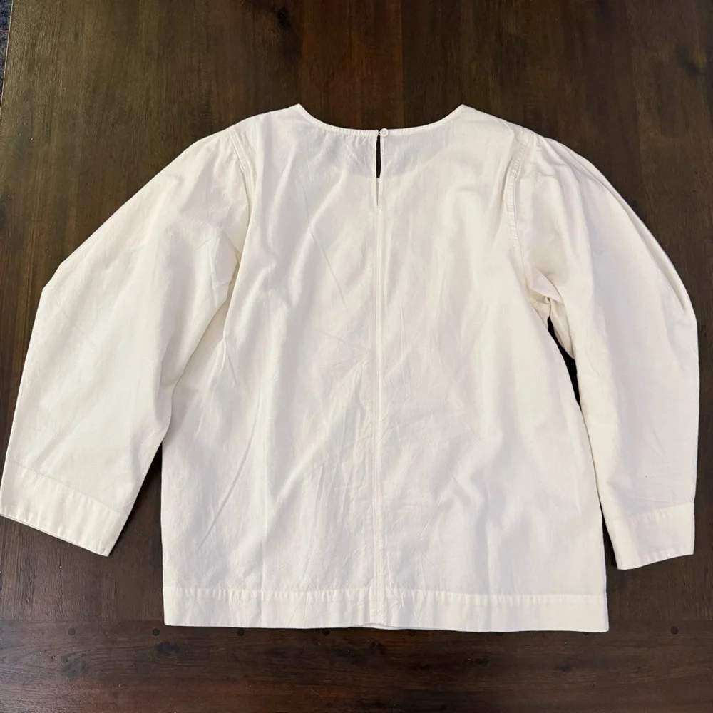 Madewell Crepe Puff Sleeve‎ Blouse